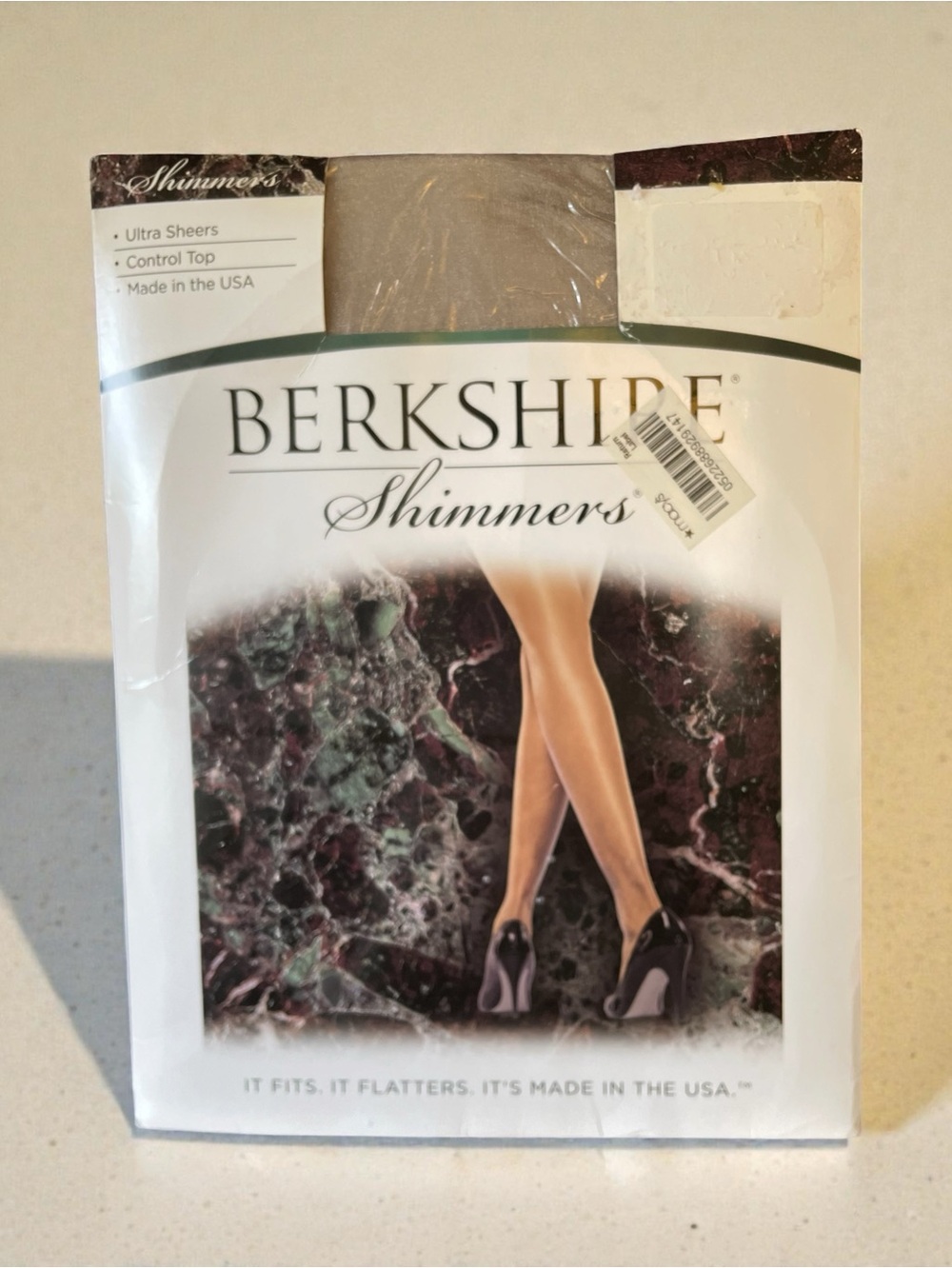 Berkshire Shimmers pantyhose size 2/Plus, control top, vintage, never used
